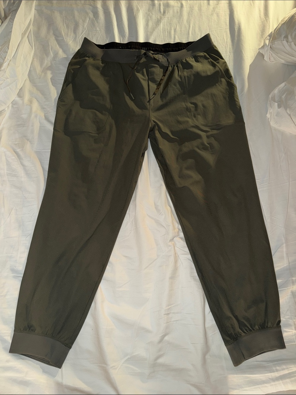 Lululemon ABC Jogger Warpstreme Men’s XXL Dark Olive Green Athletic Pants